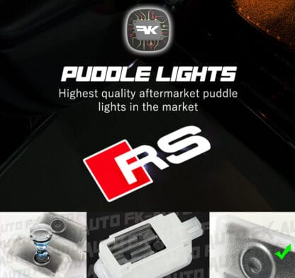 Audi RS Puddle Lights