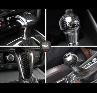 Audi Carbon Fiber Knob Covers