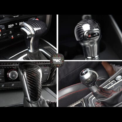 Audi Carbon Fiber Knob Covers