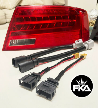 2010 2011 2012 Audi A5 S5 Tail Light Harness Adapter Cables